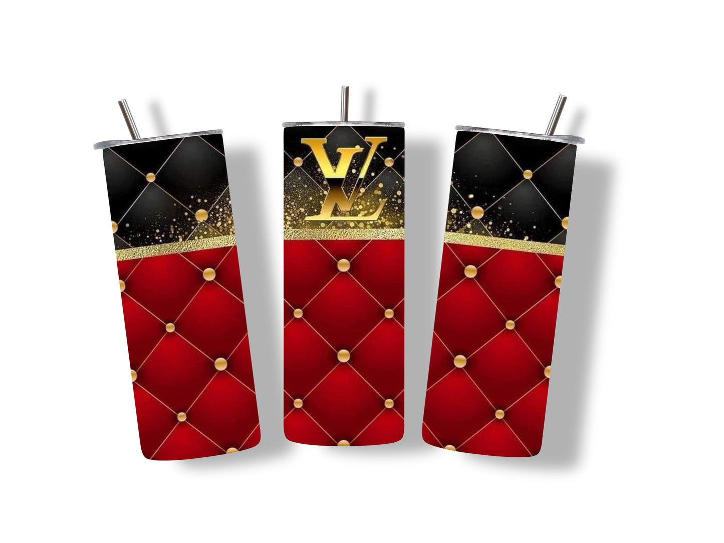 Louis Black and Red Tumbler