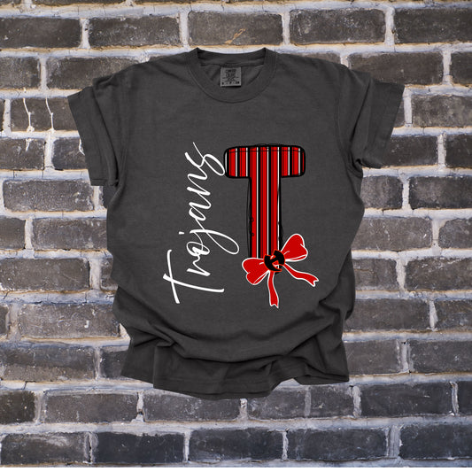Trojan T Stripe Bow