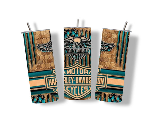 Harley Turquoise Tumbler