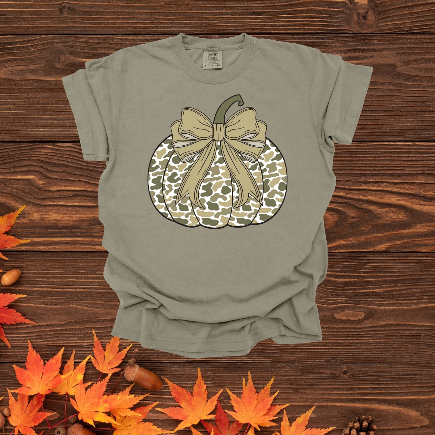 Duck Camo Pumpkin Tee